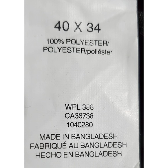 NWT Haggar Classic Fit Plain Flat Front Men's Pant - Black 40W x 34L - Picture 7 of 10